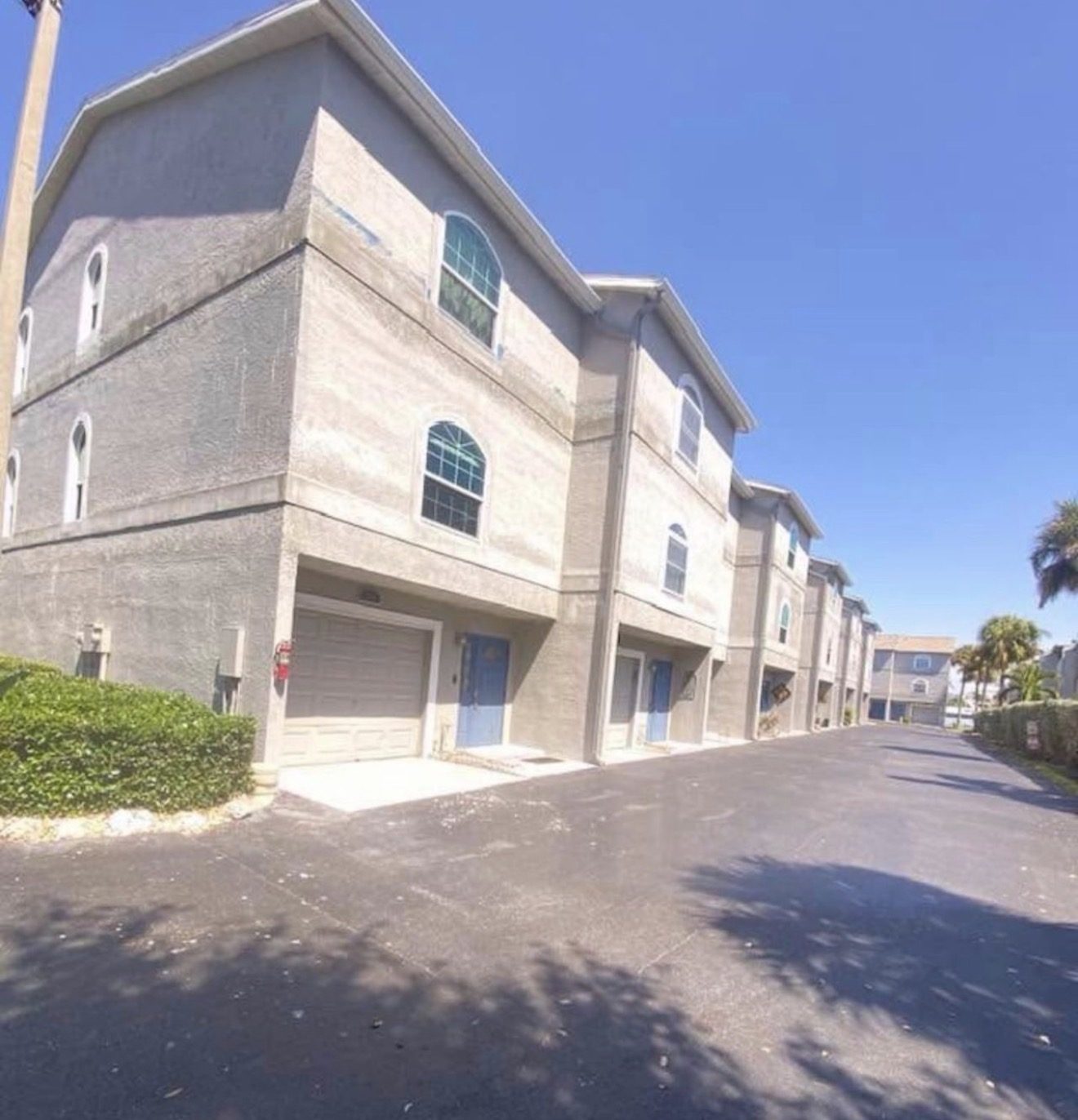 Dolphin Watch townhomes before repaint